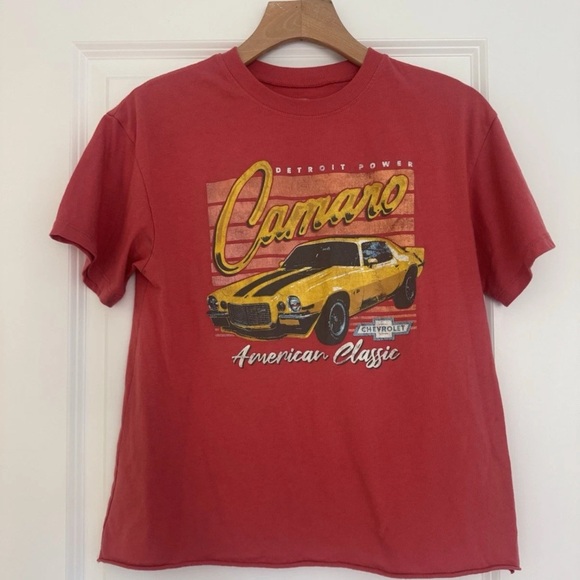 Hybrid Apparel GM girls CAMARO classic t-shirt top size medium 10 12 years - Picture 1 of 2